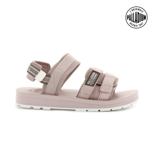 Sandales Palladium Outdoorsy Femme Rose | FR LZK972B